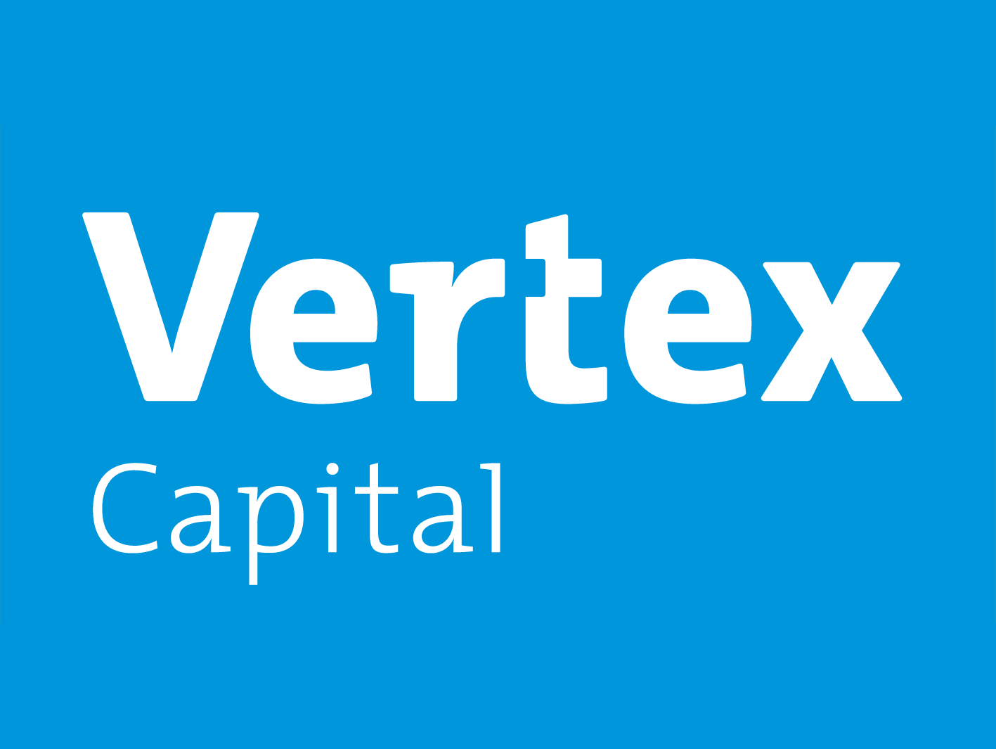 Разработка логотипа и стиля для компании Vertex Capital. Разработана форма логотипа, стиль и цветовая гамма